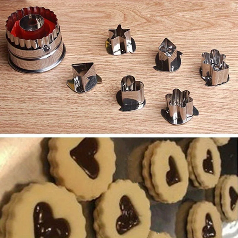 7PCS Diy Cooking Cake Cookies Pastry Cutter Fruit Vegetable Slicer Mold Baking Cooking Mold Tools Cutter Bakeware
7PCS Diy Cooking Cake Cookies Pastry Cutter Fruit Vegetable Slicer Mold Baking Cooking Mold Tools Cutter Bakeware