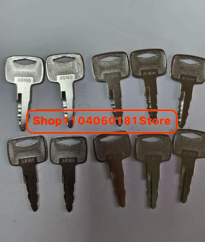 10 шт. 91A07-01910 ключи зажигания A5160 ключи для вилочных погрузчиков ключ для оборудования подходит для вилочного погрузчика Mitsubishi C-A-T Caterpillar
10 шт. 91A07-01910 ключи зажигания A5160 ключи для вилочных погрузчиков ключ для оборудования подходит для вилочного погрузчика Mitsubishi C-A-T Caterpillar