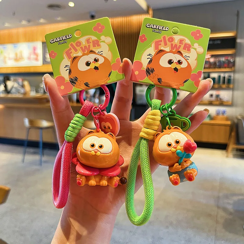 Семья Гарфилд, маленький цветок, брелок для студентов, мультфильм, аниме, периферия, украшение для рюкзака, гальваническая кукла, пара, маленький подарок 
Семья Гарфилд, маленький цветок, брелок для студентов, мультфильм, аниме, периферия, украшение для рюкзака, гальваническая кукла, пара, маленький подарок
