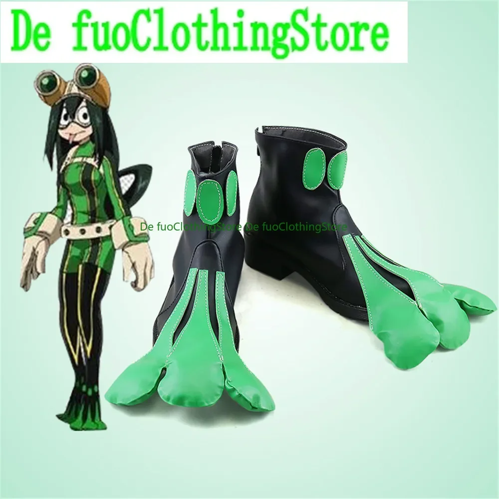 Asui Tsuyu Обувь для косплея Сапоги Игра Аниме Хэллоуин DefuoClothing Магазин обуви
Asui Tsuyu Обувь для косплея Сапоги Игра Аниме Хэллоуин DefuoClothing Магазин обуви