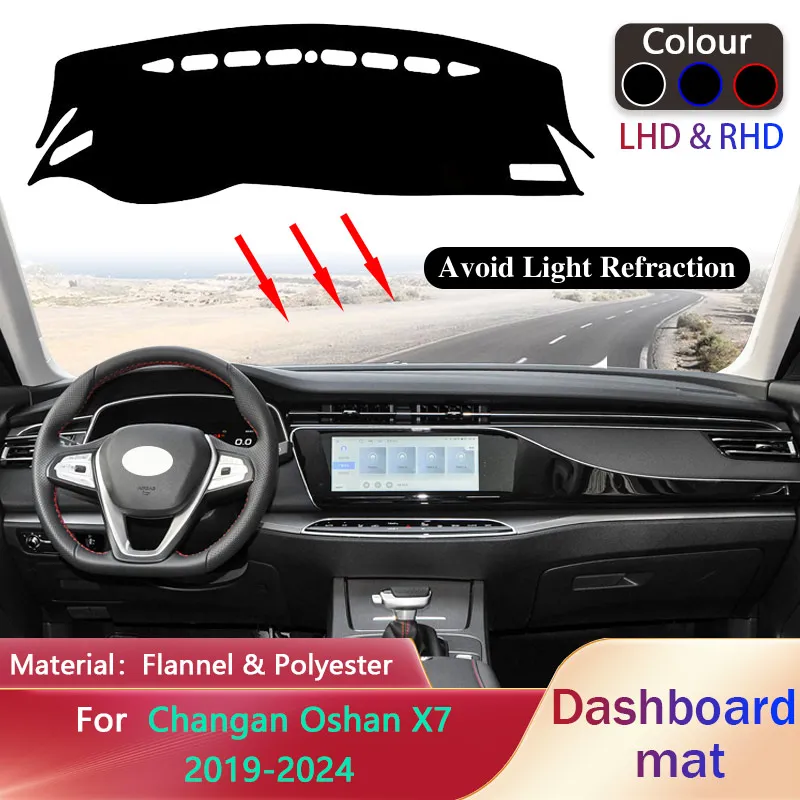 Car Dashboard Pad for Changan Oshan X7 2019 2020 2021 2022 2023 2024 New Mat Sunshade Pad Dashmat Carpet Rug Cover Accessories
Car Dashboard Pad for Changan Oshan X7 2019 2020 2021 2022 2023 2024 New Mat Sunshade Pad Dashmat Carpet Rug Cover Accessories