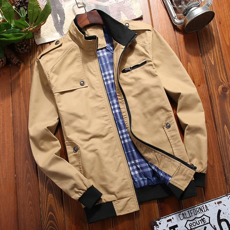 Men's Windbreaker Work Jackets Baseball Pilot Cotton Hip Hop Streetwear Hiking Mountain Army Outwear Fashion Slim Stand Collar
Men's Windbreaker Work Jackets Baseball Pilot Cotton Hip Hop Streetwear Hiking Mountain Army Outwear Fashion Slim Stand Collar