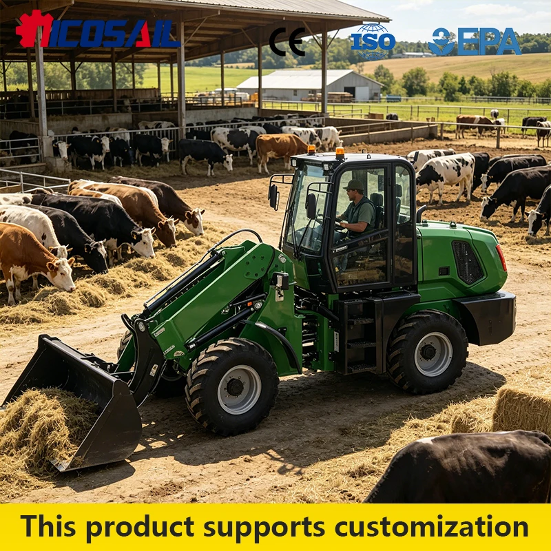 Custom Nicosail Telescopic Loader Handler 4x4, CE/EPA Certified, Perfect for Farm & Ranch Loading Jobs
Custom Nicosail Telescopic Loader Handler 4x4, CE/EPA Certified, Perfect for Farm & Ranch Loading Jobs