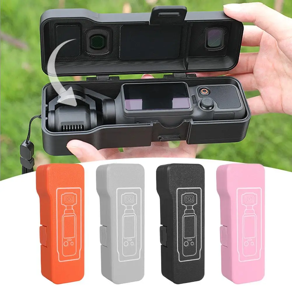 For DJI Osmo Pocket 4 Protective Shell, Flip Cover Anti-Drop Scratch Storage Box with Lanyard, Portable Vlog Shooting Accessory
For DJI Osmo Pocket 4 Protective Shell, Flip Cover Anti-Drop Scratch Storage Box with Lanyard, Portable Vlog Shooting Accessory