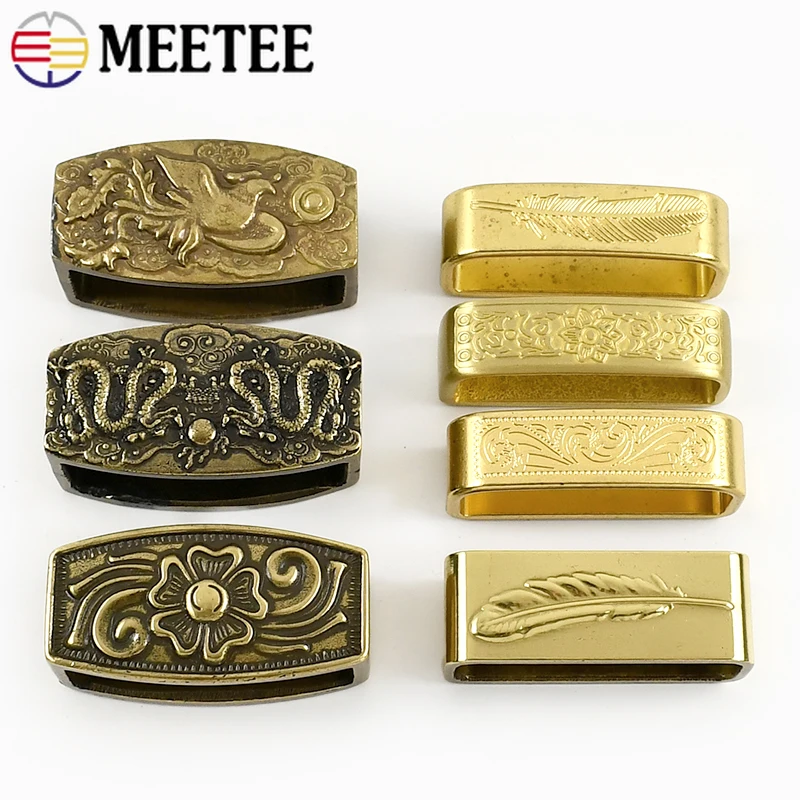 1/2Pcs Meetee 35/40mm Metal Solid Brass Belt Buckle Decoration Loop Hook Leather Waistband O Ring Clasp DIY Jeans Accessories
1/2Pcs Meetee 35/40mm Metal Solid Brass Belt Buckle Decoration Loop Hook Leather Waistband O Ring Clasp DIY Jeans Accessories