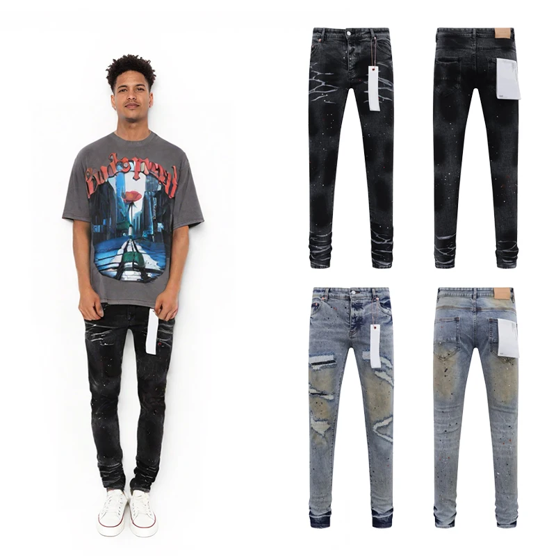 Y2K Classic Rock Revivals Jeans Hip Hop Retro Blue Ripped Jeans Buggy Jeans Vintage Street Casual Men Clothing Straight Trousers
Y2K Classic Rock Revivals Jeans Hip Hop Retro Blue Ripped Jeans Buggy Jeans Vintage Street Casual Men Clothing Straight Trousers