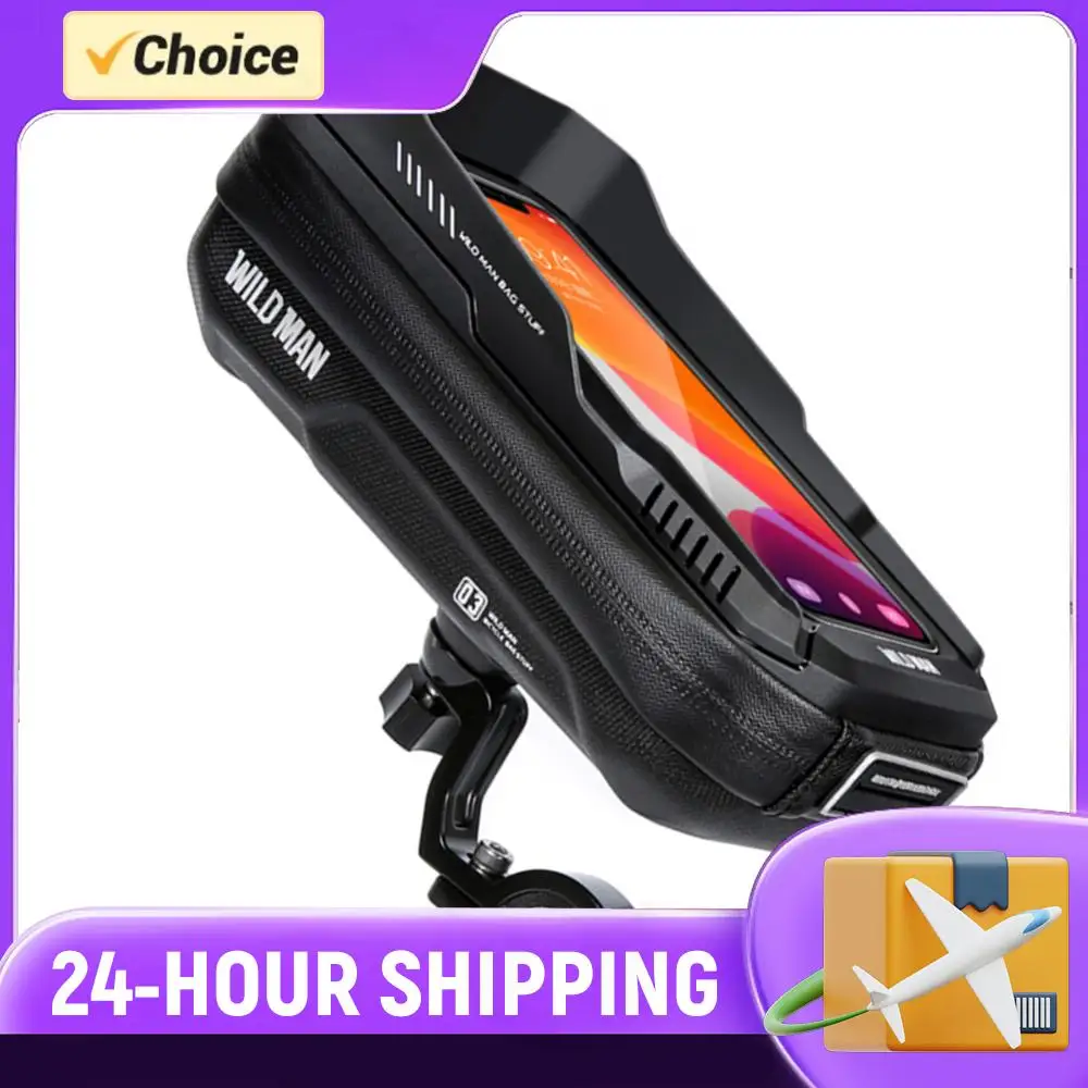 Водонепроницаемая жесткая сумка-держатель для телефона на руль WILD MAN 0.6 л, быстросъемная, для горного велосипеда и мотоцикла
Водонепроницаемая жесткая сумка-держатель для телефона на руль WILD MAN 0.6 л, быстросъемная, для горного велосипеда и мотоцикла
