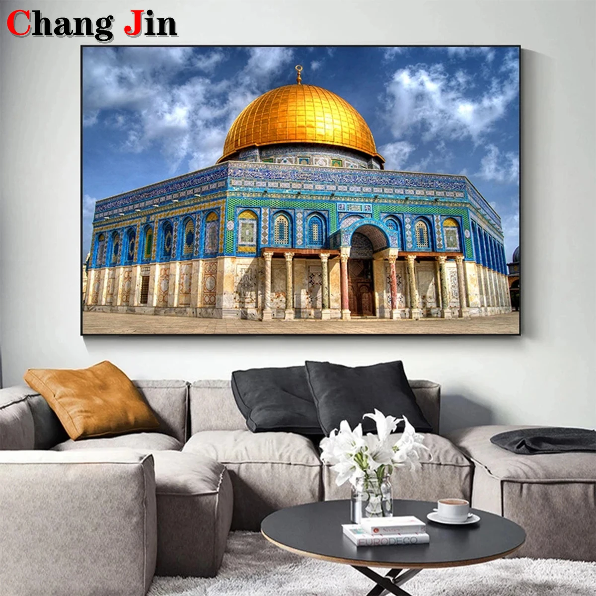 Masjid Al Aqsa and Dome Diamond Painting Mosque Cross Stitch Embroidery Kit 5D Diy Landscape Diamond Mosaic Home Decor Gifts
Masjid Al Aqsa and Dome Diamond Painting Mosque Cross Stitch Embroidery Kit 5D Diy Landscape Diamond Mosaic Home Decor Gifts