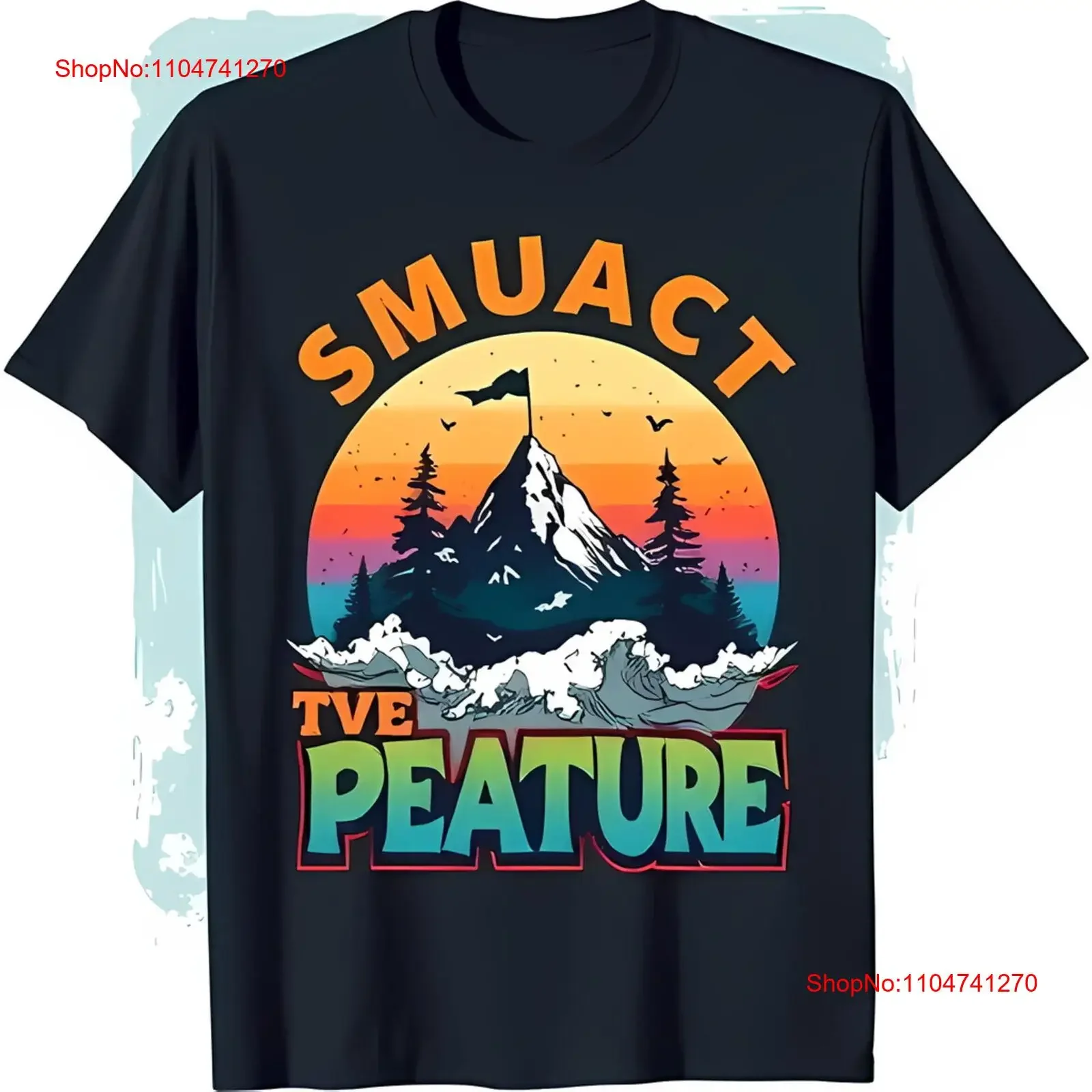 Черная футболка с яркой горной и волнами, винтажный стираный дышащий, слегка универсальный мягкий топ для повседневного ношения
Черная футболка с яркой горной и волнами, винтажный стираный дышащий, слегка универсальный мягкий топ для повседневного ношения