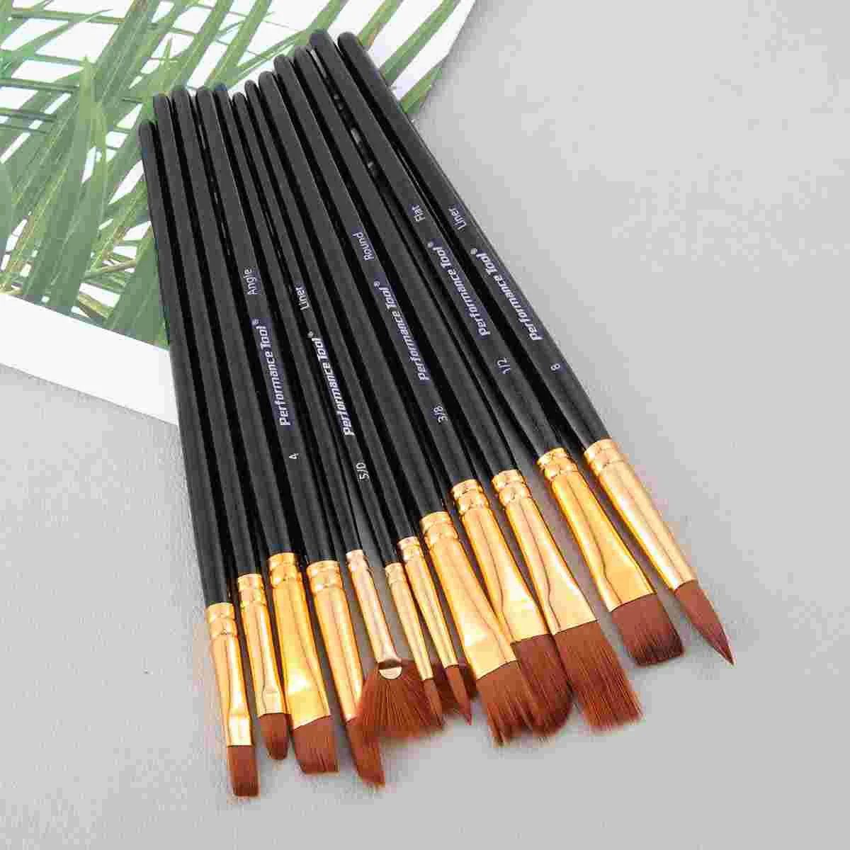 12PcsProfessional Paint Wood Handle Oil Painting Brush Gouache Acrylic Oil Painting Brush for Students Artists Use
12PcsProfessional Paint Wood Handle Oil Painting Brush Gouache Acrylic Oil Painting Brush for Students Artists Use