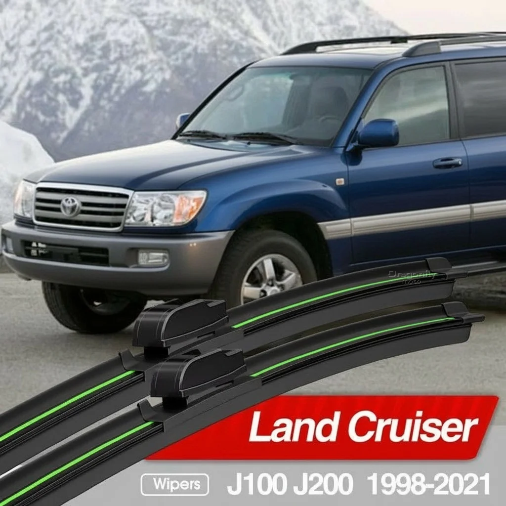 For Toyota Land Cruiser J100 100 J200 200 1998-2021 Front Windshield Wiper Blades 2x Windscreen Accessories 2006 2007 20018 2020
For Toyota Land Cruiser J100 100 J200 200 1998-2021 Front Windshield Wiper Blades 2x Windscreen Accessories 2006 2007 20018 2020