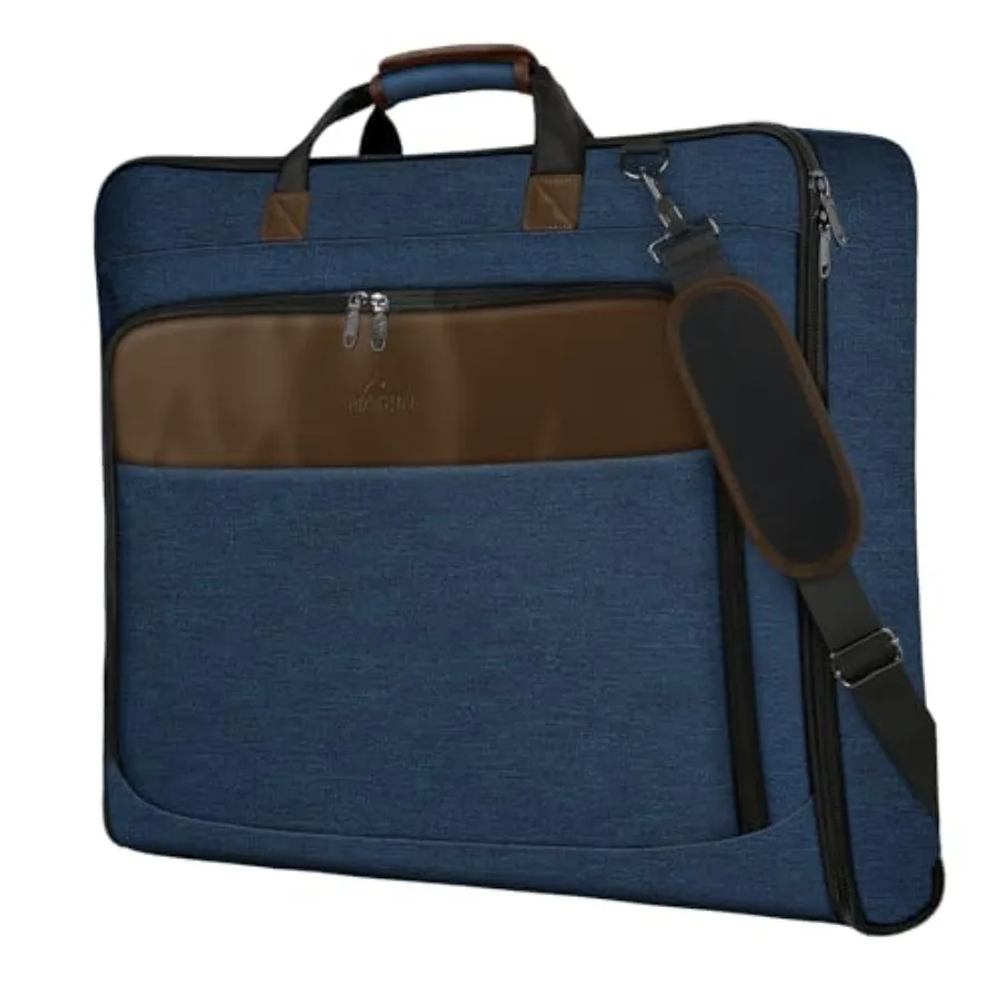 Travel Garment Bags Large Convertible Carry On Garment Bag For Men Women Wrinkle-Free Hanging Travel Suit Luggage with Shoulder
Travel Garment Bags Large Convertible Carry On Garment Bag For Men Women Wrinkle-Free Hanging Travel Suit Luggage with Shoulder