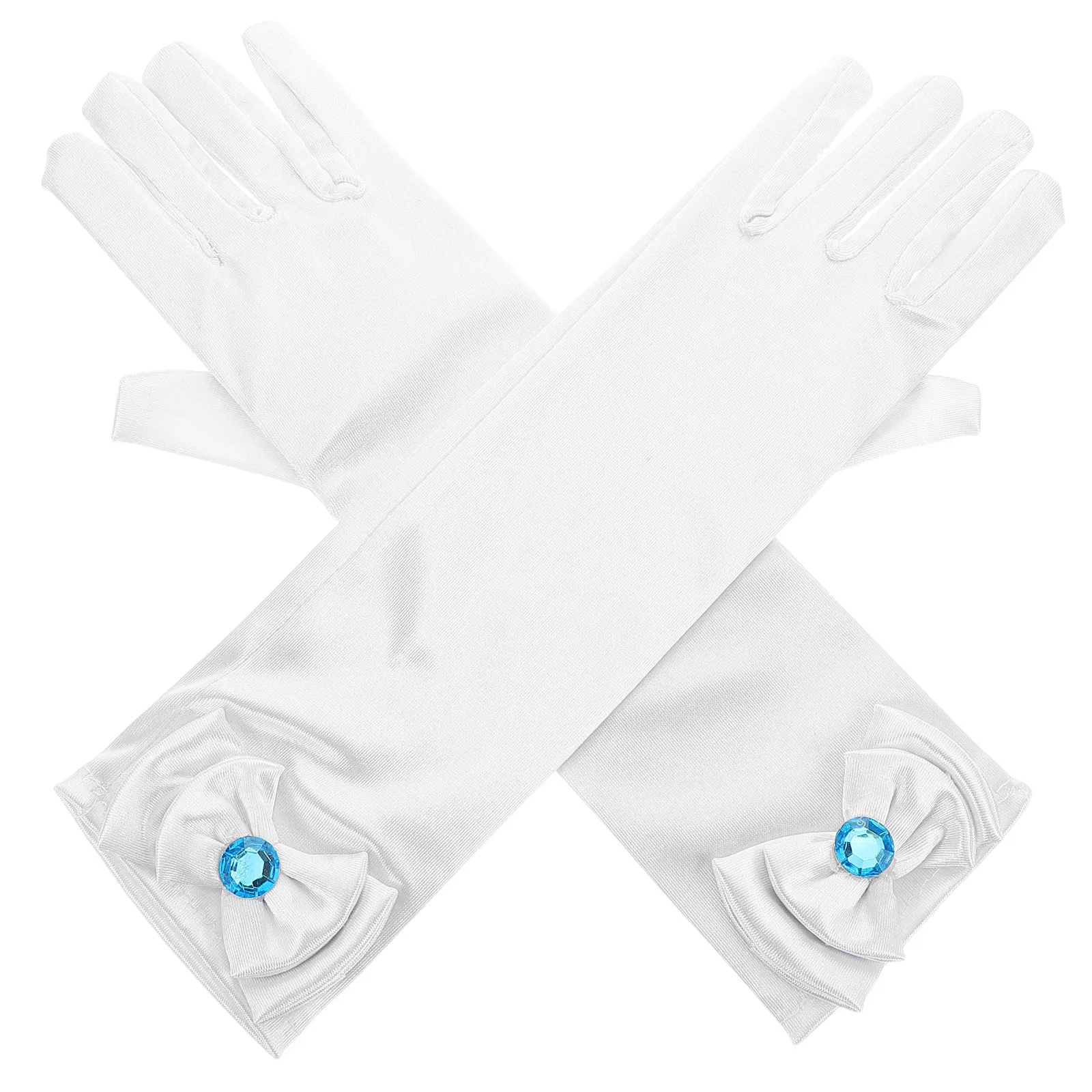 1Pair Girls Long Satin Gloves Elegant Bow Design Warm Winter Princess Gloves for Stage Performance Festive Occasions Daily Wear
1Pair Girls Long Satin Gloves Elegant Bow Design Warm Winter Princess Gloves for Stage Performance Festive Occasions Daily Wear
