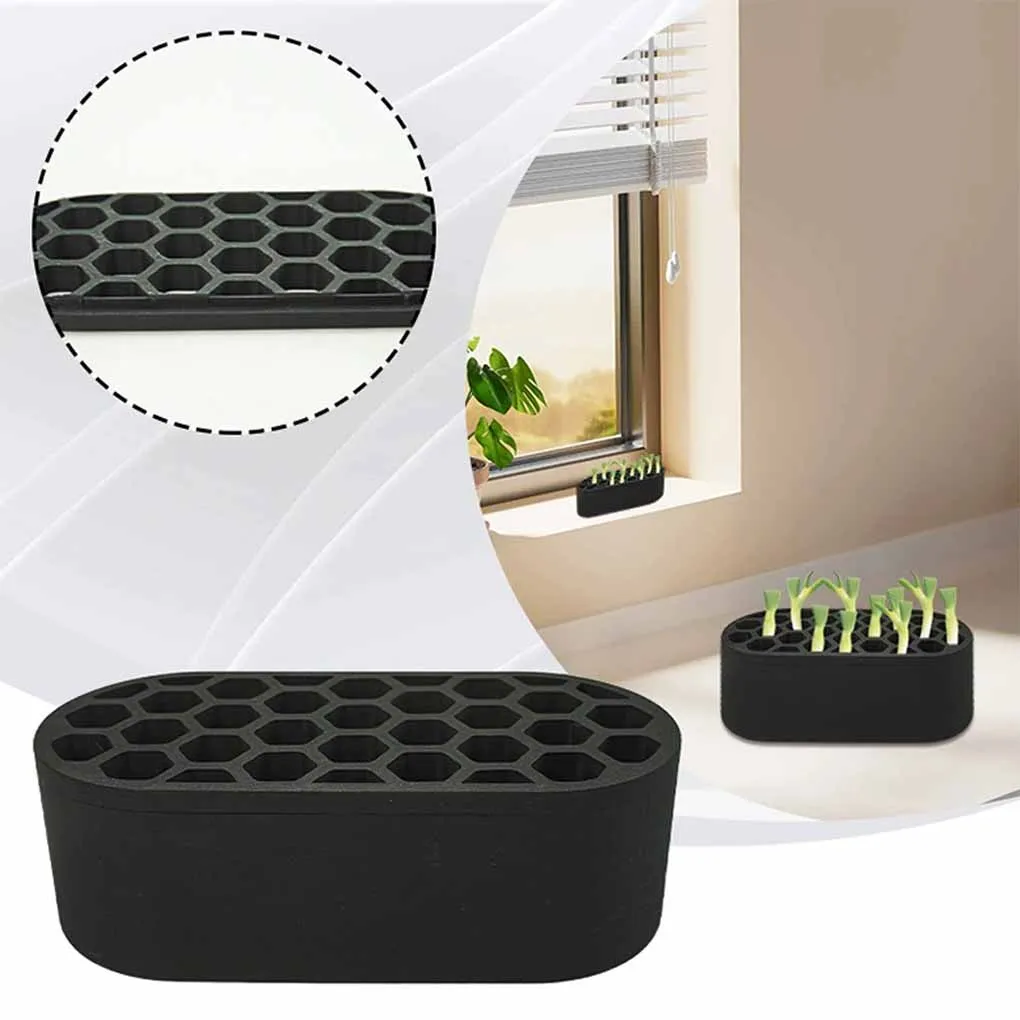 Scallion Planter Seedling Starter Trays Growing Hydroponic For Lawn Gardening Indoor Home Garden
Scallion Planter Seedling Starter Trays Growing Hydroponic For Lawn Gardening Indoor Home Garden