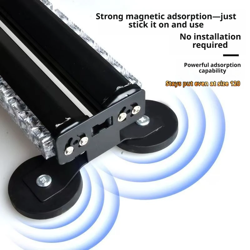 Magnetic LED Strobe Light Bar Waterproof Emergency Warning Flashing Light No Drilling For Truck Work Vehicle Tow Truck 12-24V
Magnetic LED Strobe Light Bar Waterproof Emergency Warning Flashing Light No Drilling For Truck Work Vehicle Tow Truck 12-24V