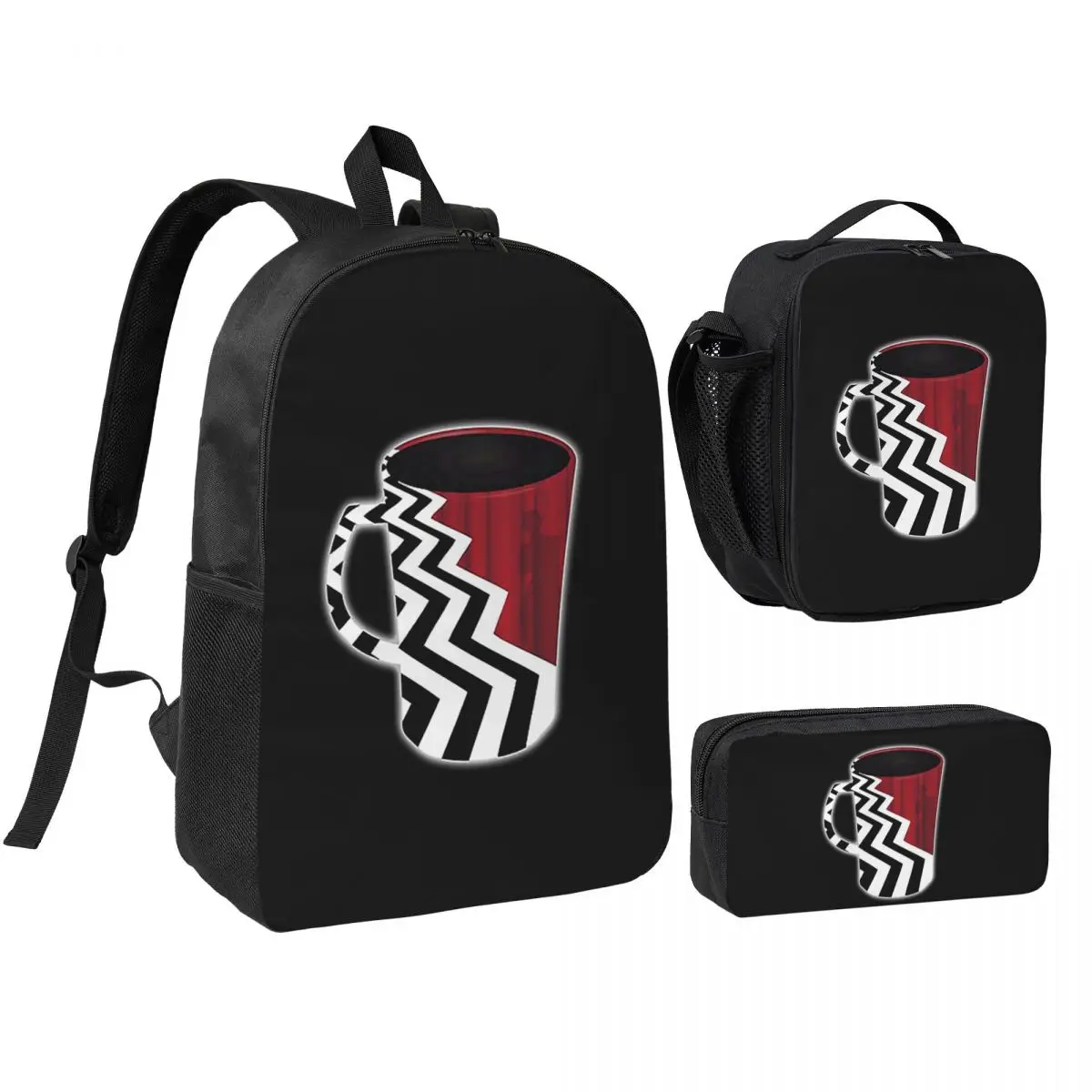 Twin Peaks Red Room Backpack Student BookBag School Bag Shoulder Bags 3ps Insulated Lunch Bag Pencil Case
Twin Peaks Red Room Backpack Student BookBag School Bag Shoulder Bags 3ps Insulated Lunch Bag Pencil Case
