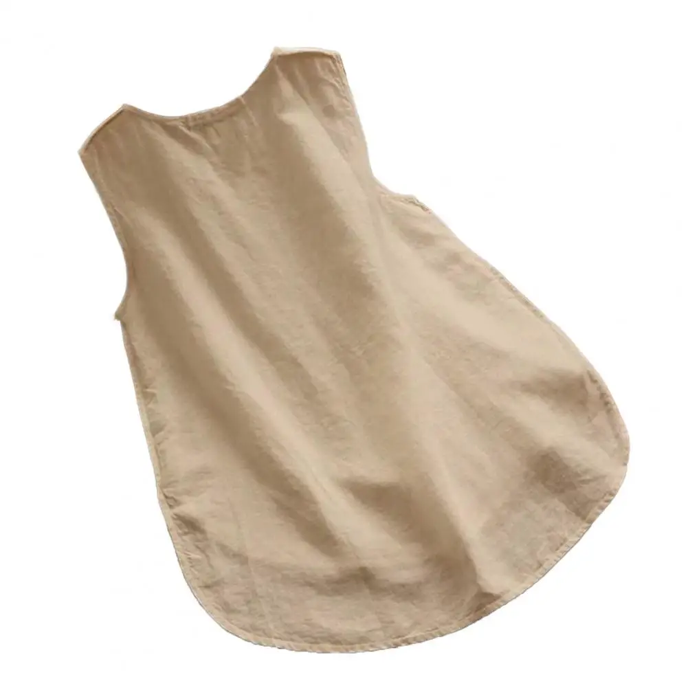 Women Summer Sleeveless Vest Side Slit Hem Tank Tops Solid Color Loose Fit Mid-length Vest Casual Pullover Tops Streetwear
Women Summer Sleeveless Vest Side Slit Hem Tank Tops Solid Color Loose Fit Mid-length Vest Casual Pullover Tops Streetwear