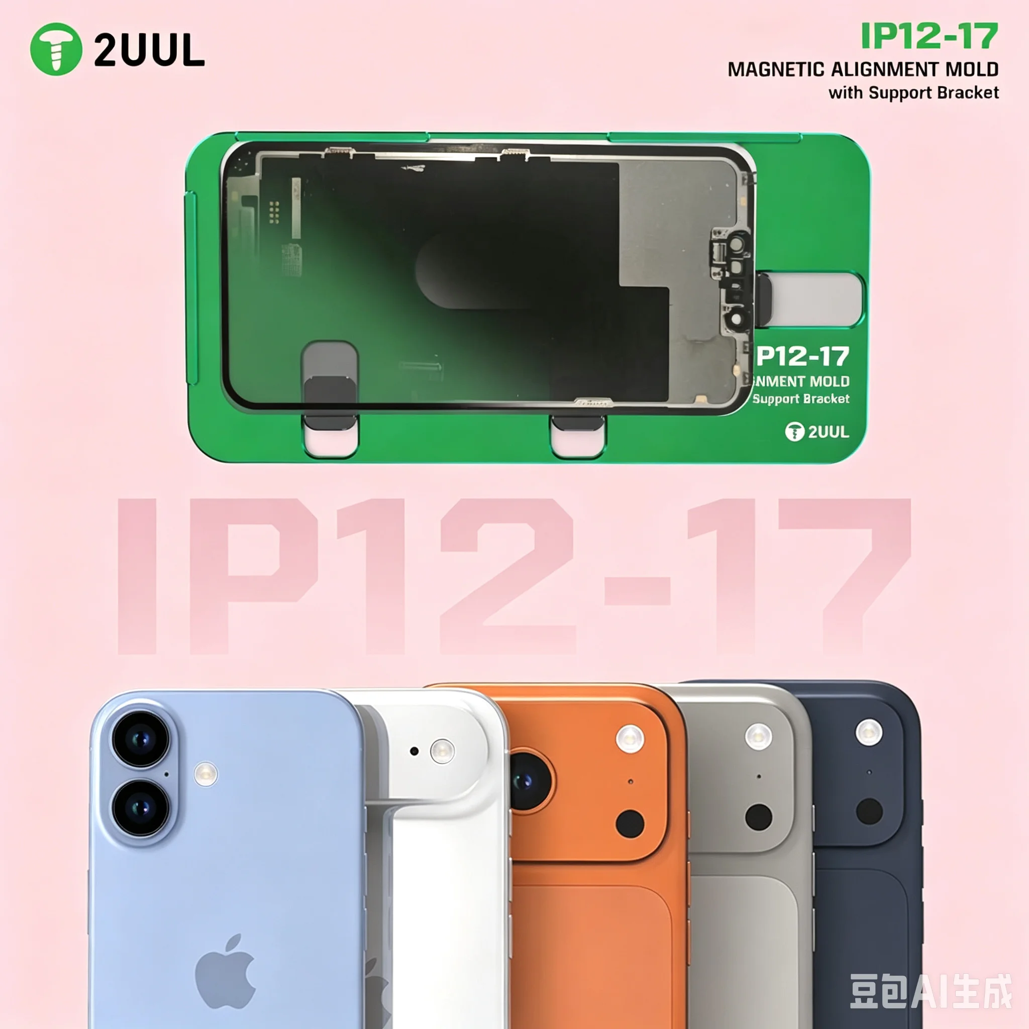 2UUL Precision Screen Alignment and Bonding Device Mounting Clamp for Mobile Phone Repair, Positioning Clamp, Easy to Install
2UUL Precision Screen Alignment and Bonding Device Mounting Clamp for Mobile Phone Repair, Positioning Clamp, Easy to Install