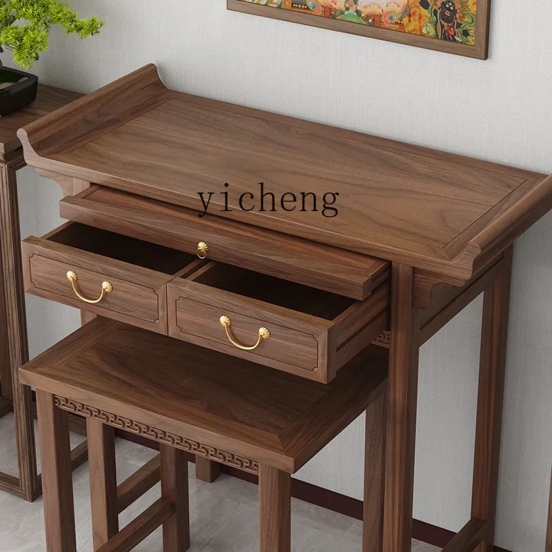 ZZ table Solid wood household living room Shentai cabinet New Chinese Buddhist hall Buddhist table Modern
ZZ table Solid wood household living room Shentai cabinet New Chinese Buddhist hall Buddhist table Modern