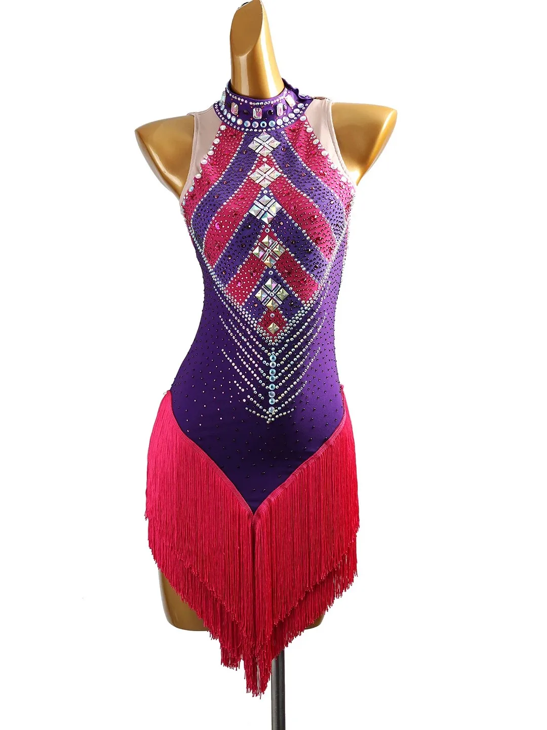 Latin Dance Fringe Dress Women Customsized Senior AB Stones Performance Clothing Tango Chacha Latin Dancing Professional Dresses
Latin Dance Fringe Dress Women Customsized Senior AB Stones Performance Clothing Tango Chacha Latin Dancing Professional Dresses