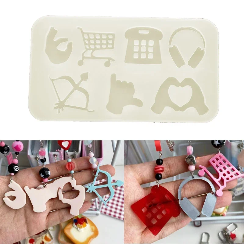 DIY форма для эпоксидной смолы, силиконовые формы, корзина для покупок, ювелирный инструмент, ювелирные аксессуары
DIY форма для эпоксидной смолы, силиконовые формы, корзина для покупок, ювелирный инструмент, ювелирные аксессуары