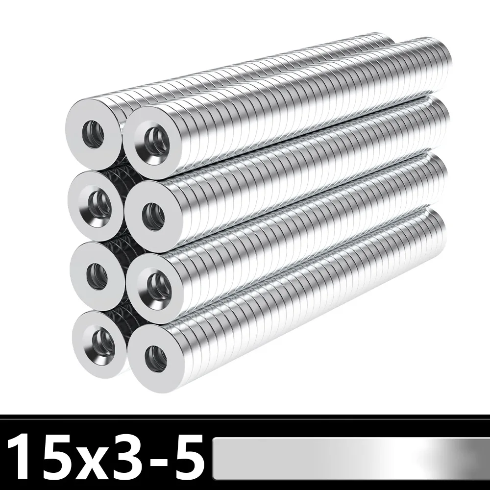 15x3-5mm With Holes iman Refrigerator Magnets DIY Office Whiteboard Workshop 
15x3-5mm With Holes iman Refrigerator Magnets DIY Office Whiteboard Workshop