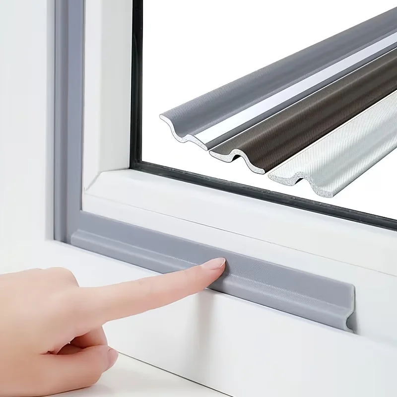 1-PC Self-Adhesive PU Foam Weather Stripping, Windproof Soundproof Gap Sealing Strip for Windows, Sliding Doors & Door Bottom
1-PC Self-Adhesive PU Foam Weather Stripping, Windproof Soundproof Gap Sealing Strip for Windows, Sliding Doors & Door Bottom