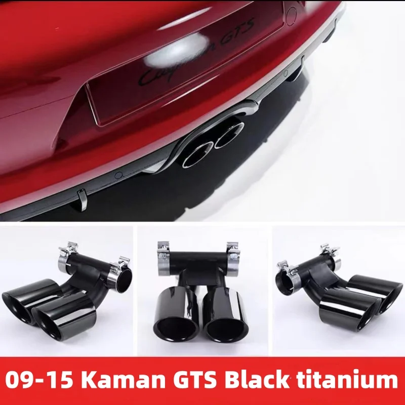 1 Pair 304 Stainless Steel GTS Exhaust Tip Car Exhaust Pipe For Porsche Boxster Cayman 718 981 2009-2024 Mufflers Nozzles
1 Pair 304 Stainless Steel GTS Exhaust Tip Car Exhaust Pipe For Porsche Boxster Cayman 718 981 2009-2024 Mufflers Nozzles