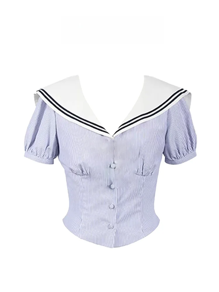 Sweet Design Sense ort Sve Navy Collar irt Women Summer Plump Easy Dr Ling College Sle Top HEZA Loose Fit Korean ...
Sweet Design Sense ort Sve Navy Collar irt Women Summer Plump Easy Dr Ling College Sle Top HEZA Loose Fit Korean ...