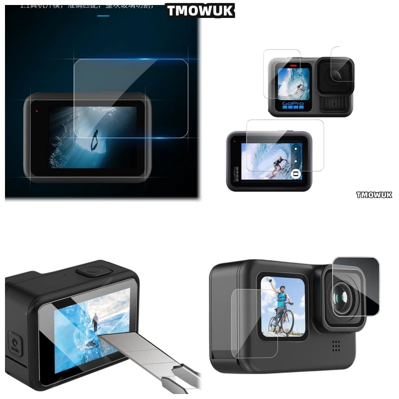 For GoPro Hero 13 Military Grade Anti Glare Protector - Tempered Glass 9H Scratch Resistant Full Cover
For GoPro Hero 13 Military Grade Anti Glare Protector - Tempered Glass 9H Scratch Resistant Full Cover