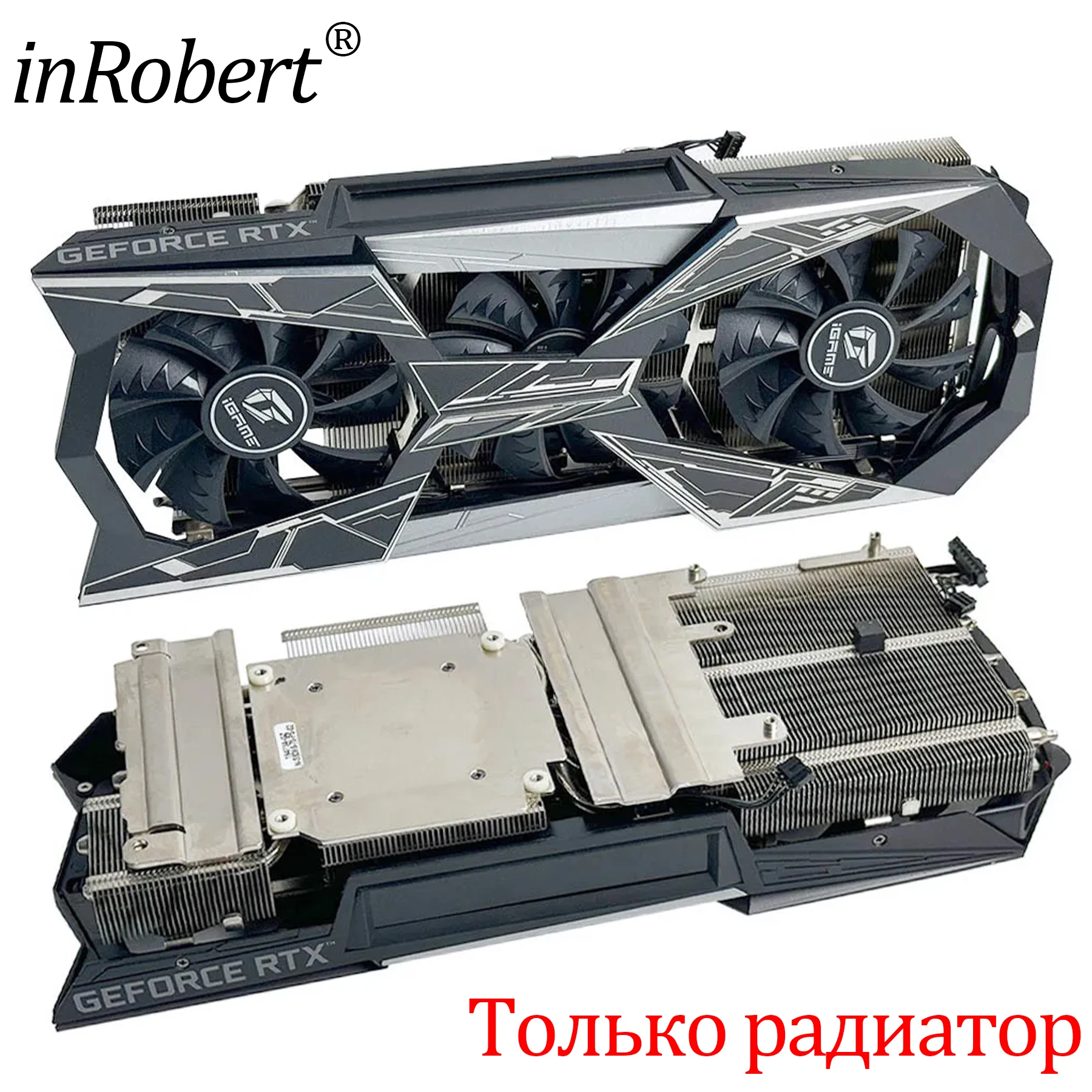 RTX2080Ti Video Card Heatsink For Colorful iGame GeForce RTX 2080 Ti Vulcan Graphics Card GPU Cooling Heat Sink
RTX2080Ti Video Card Heatsink For Colorful iGame GeForce RTX 2080 Ti Vulcan Graphics Card GPU Cooling Heat Sink
