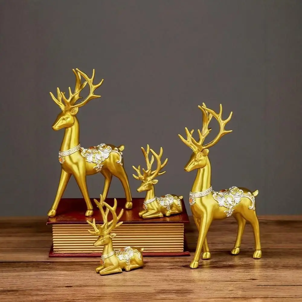 3/4pcs Crafts Resin Spotted Deer Ornaments Modern Cute Animal Sculpture Exquisite Minimalist Miniatures Figurine Tea Table
3/4pcs Crafts Resin Spotted Deer Ornaments Modern Cute Animal Sculpture Exquisite Minimalist Miniatures Figurine Tea Table