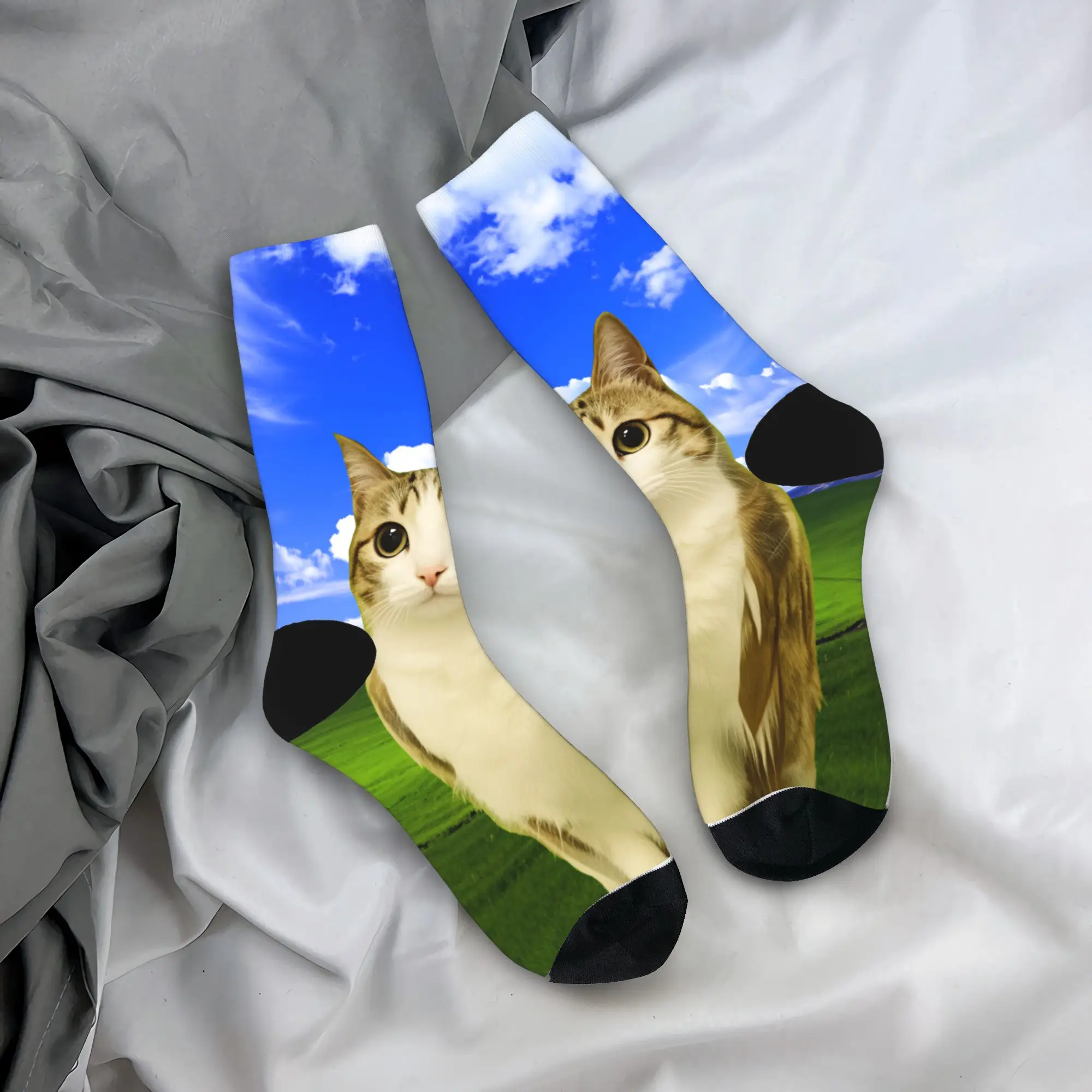 Retro Desktop Meowl Cat Meme Socks Non Slip Stockings Women Men Soft Breathable Climbing Socks Autumn Trendy Graphic Socks
Retro Desktop Meowl Cat Meme Socks Non Slip Stockings Women Men Soft Breathable Climbing Socks Autumn Trendy Graphic Socks