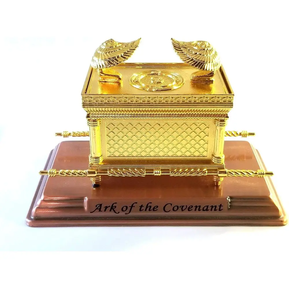 Gold Plated Ark o The Covenant Replica (7" X 4.5" X 4")
Gold Plated Ark o The Covenant Replica (7" X 4.5" X 4")