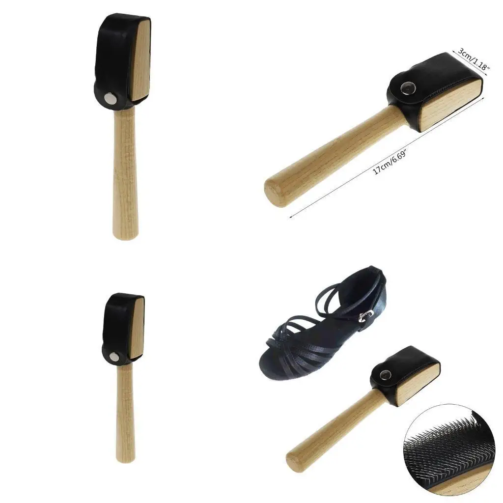 G6KF Shoe Brush Simple Suede Sole Wire Cleaners Stainless Steel Dance Shoes Cleaning Brush with PU Protector Covers
G6KF Shoe Brush Simple Suede Sole Wire Cleaners Stainless Steel Dance Shoes Cleaning Brush with PU Protector Covers