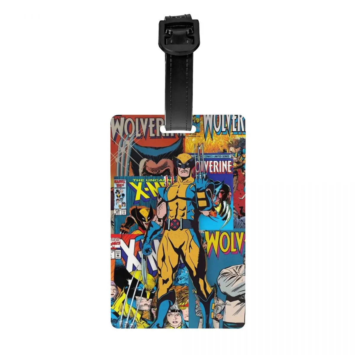 Custom Wolverine Comic Wallpaper Luggage Tag Privacy Protection Baggage Tags Travel Bag Labels Suitcase
Custom Wolverine Comic Wallpaper Luggage Tag Privacy Protection Baggage Tags Travel Bag Labels Suitcase