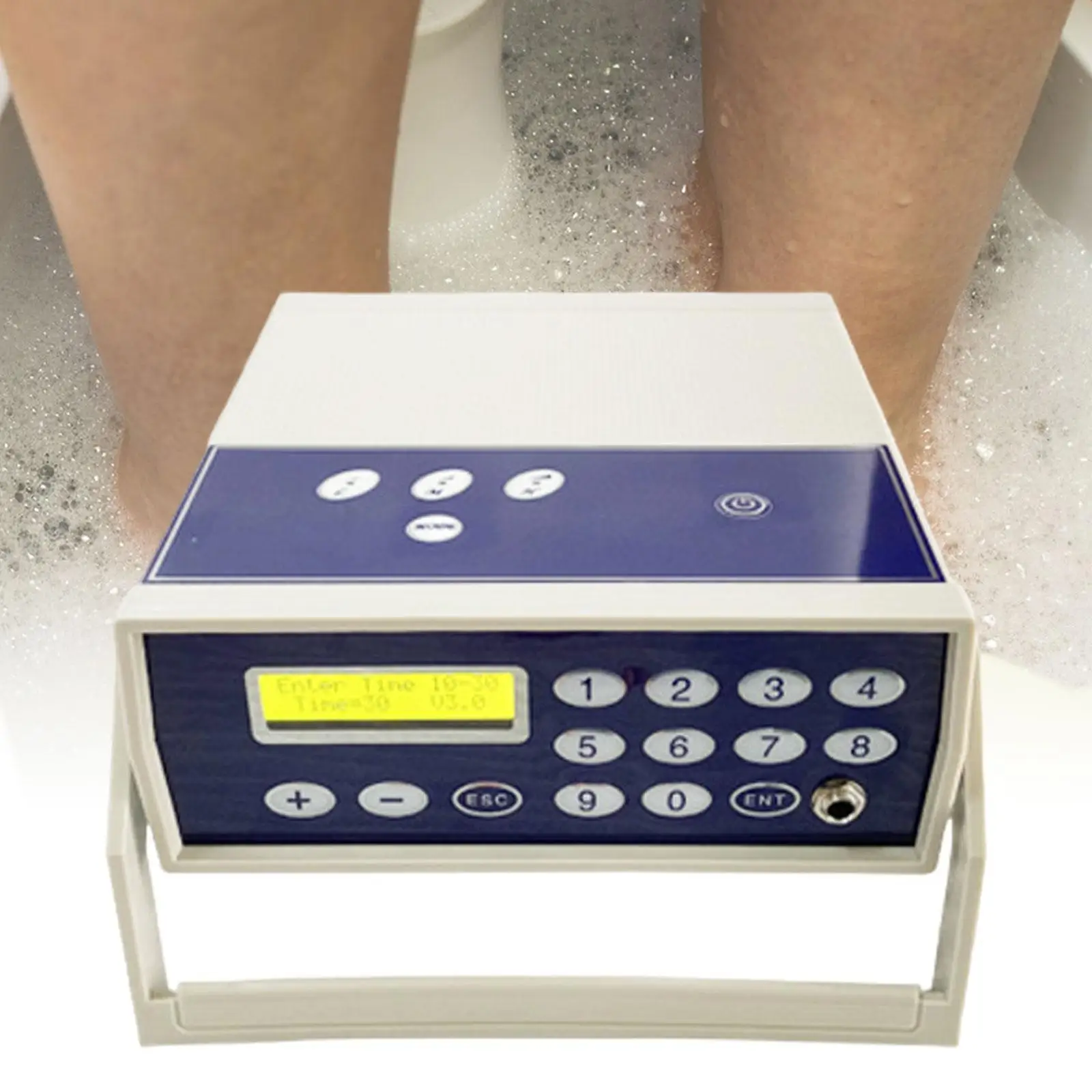 Foot Bath Machine Portable Display Foot Soaking Device Healthcare Measurement Tool Flat Tone Instrument for Beauty Club Home Use
Foot Bath Machine Portable Display Foot Soaking Device Healthcare Measurement Tool Flat Tone Instrument for Beauty Club Home Use