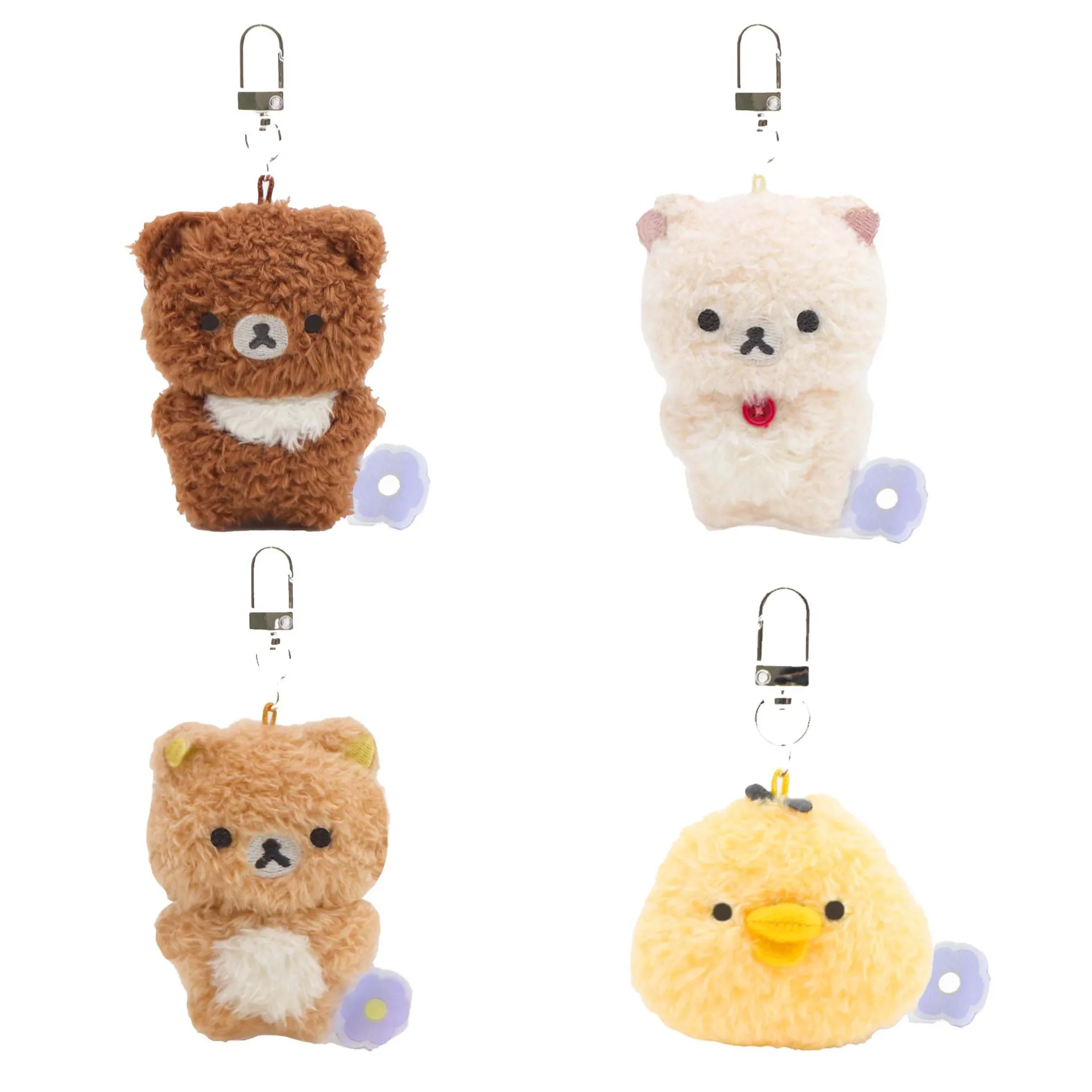 Kawaii Rilakkuma Spring Roll Plush Small Pendant Flower Series Bear Series Doll Plush Toy Plush Toy Keychain Gift 4 Style
Kawaii Rilakkuma Spring Roll Plush Small Pendant Flower Series Bear Series Doll Plush Toy Plush Toy Keychain Gift 4 Style