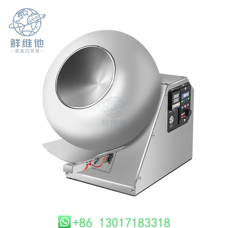 Desktop Sugar Coating Machine Pill Polishing Drying Tumbler for Food and Pharmacy
Desktop Sugar Coating Machine Pill Polishing Drying Tumbler for Food and Pharmacy