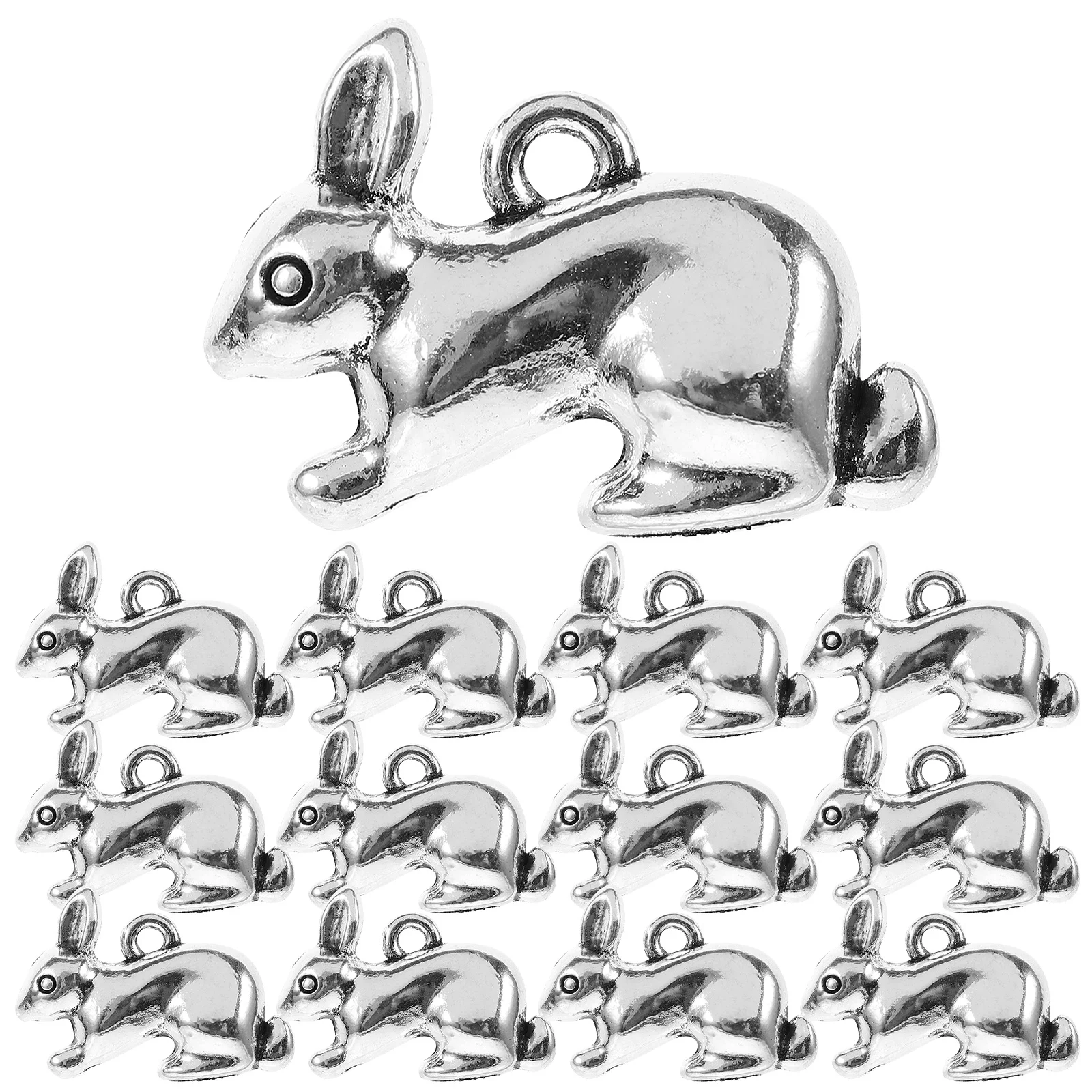 50Pcs Rabbit Charms Alloy Vintage DIY Jewelry Making Necklace Bracelet Pendant Hanging Charms Retro Ornaments
50Pcs Rabbit Charms Alloy Vintage DIY Jewelry Making Necklace Bracelet Pendant Hanging Charms Retro Ornaments