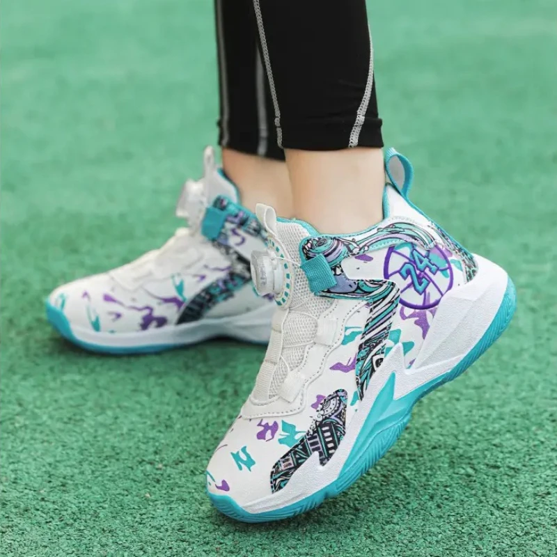 Children's Sports Shoes 2025 Outdoor Boys Basketball Shoes New Children Brand Breathable and Comfortable Basketball Shoes
Children's Sports Shoes 2025 Outdoor Boys Basketball Shoes New Children Brand Breathable and Comfortable Basketball Shoes