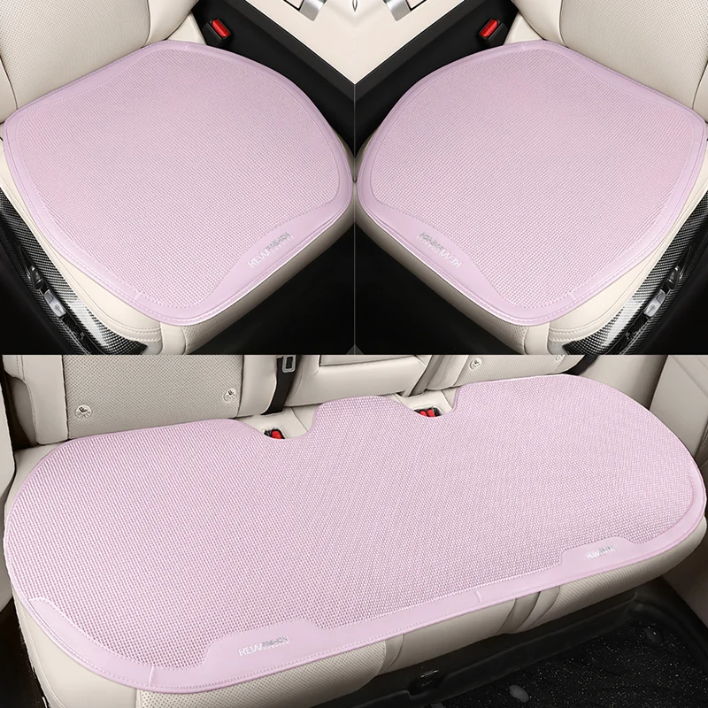 3pcs Soft & Airy Cool-Feel Silk Material Car Seat Cushion 3D 'X'-Support Structure — Promotes Airflow & Instant Cooling
3pcs Soft & Airy Cool-Feel Silk Material Car Seat Cushion 3D 'X'-Support Structure — Promotes Airflow & Instant Cooling