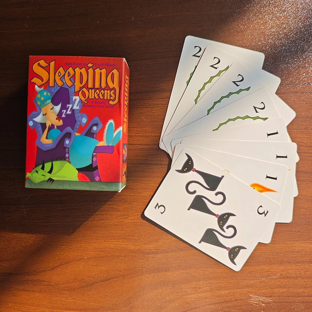Карточная игра «Спящая королева», полная английская версия, семейная настольная игра для 2-5 игроков, стратегическая карточная игра для детей, подарки на вечеринку
Карточная игра «Спящая королева», полная английская версия, семейная настольная игра для 2-5 игроков, стратегическая карточная игра для детей, подарки на вечеринку