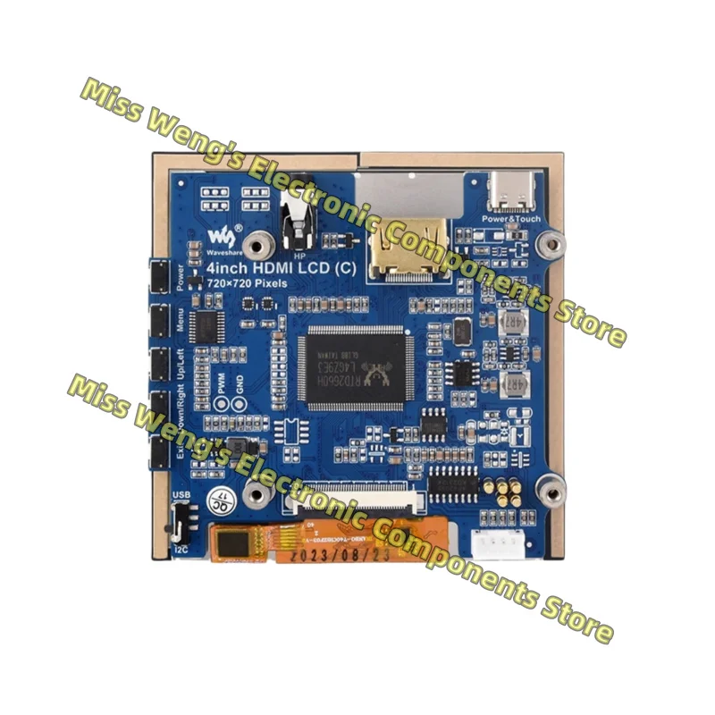 4inch HDMI LCD (C) Capacitive IPS material resolution 720x720 square display screen
4inch HDMI LCD (C) Capacitive IPS material resolution 720x720 square display screen