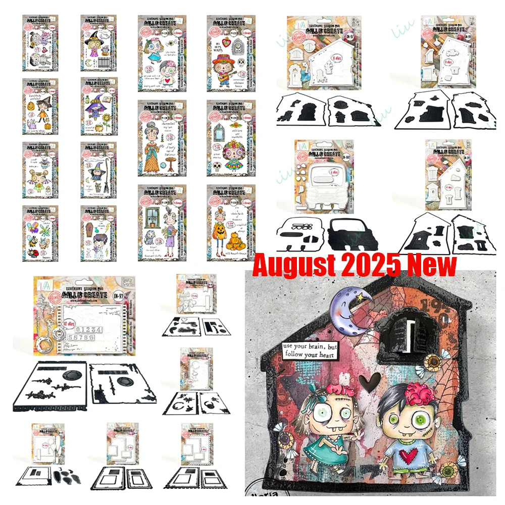 Halloween Wee Witch Channeling Dee Marigold Metal Cutting Dies Stamp for DIY Scrapbook Crafts Handmade Photo Album 2025 July New
Halloween Wee Witch Channeling Dee Marigold Metal Cutting Dies Stamp for DIY Scrapbook Crafts Handmade Photo Album 2025 July New