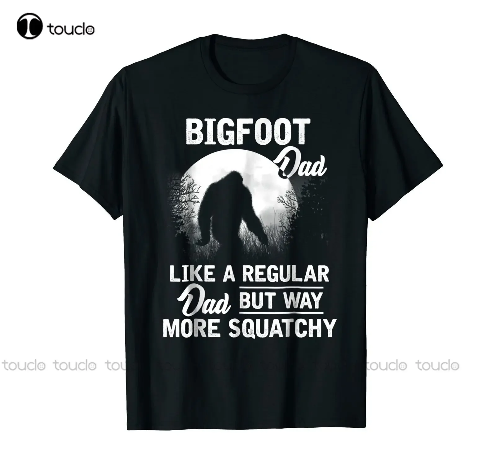 Новая забавная подарочная футболка Bigfoot Dad Sasquatch Bigfoot Fathers Day, черная хлопковая футболка S-5XL, мужские футболки с коротким рукавом унисекс
Новая забавная подарочная футболка Bigfoot Dad Sasquatch Bigfoot Fathers Day, черная хлопковая футболка S-5XL, мужские футболки с коротким рукавом унисекс