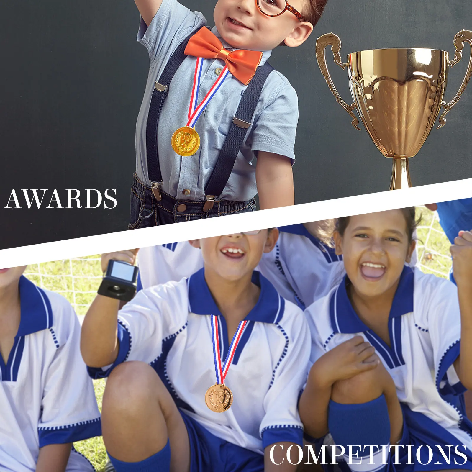 9Pcs Children Sports Medals Bright Color Realistic Design Encouragement Reward Medals for School Competitions Office Games Home
9Pcs Children Sports Medals Bright Color Realistic Design Encouragement Reward Medals for School Competitions Office Games Home