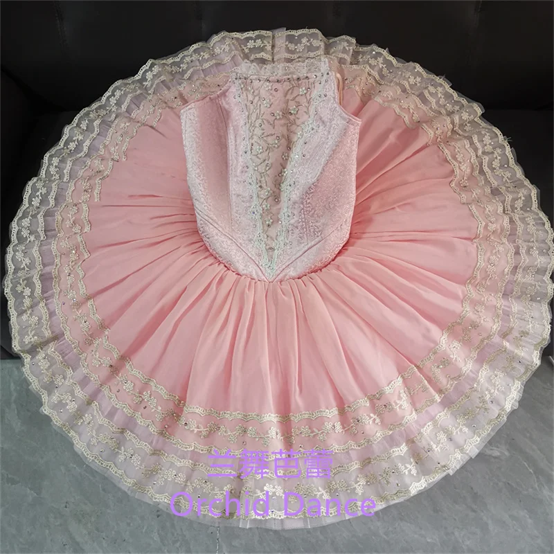 Floral Professional High Quality Women Adult Performance Wear Girls Pink Swan Lake Ballet Tutu Costumes
Floral Professional High Quality Women Adult Performance Wear Girls Pink Swan Lake Ballet Tutu Costumes