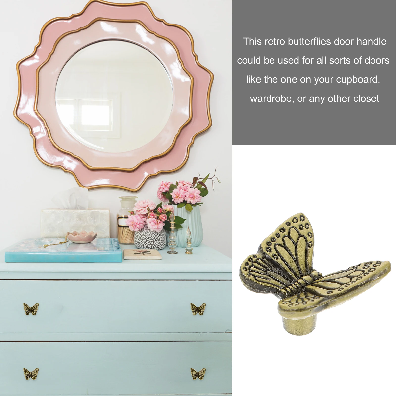 Farmhouse Style Cabinet Knobs Single Hole Door Handles Decorative Pulls Drawer Cupboard Wardrobe Closet Wood Box Sturdy Durable
Farmhouse Style Cabinet Knobs Single Hole Door Handles Decorative Pulls Drawer Cupboard Wardrobe Closet Wood Box Sturdy Durable
