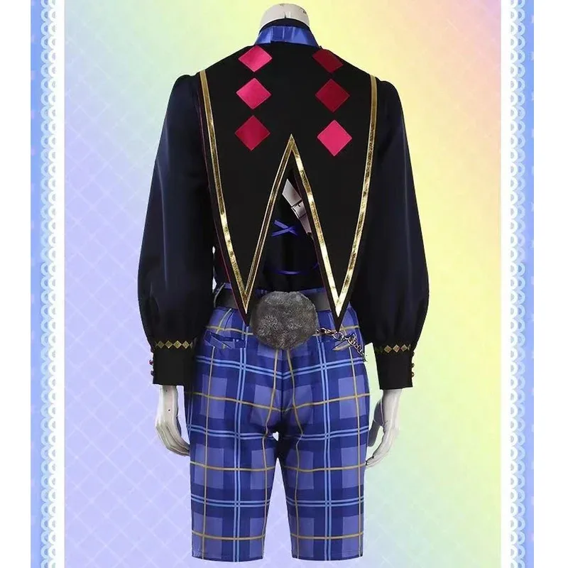 2233 Ансамбль Звезд Черный Кролик Униформа Нито Назуна Тенма Мицуру Масиро Томоя Шино Хадме Аниме Косплей Шоу Одежда H 
2233 Ансамбль Звезд Черный Кролик Униформа Нито Назуна Тенма Мицуру Масиро Томоя Шино Хадме Аниме Косплей Шоу Одежда H